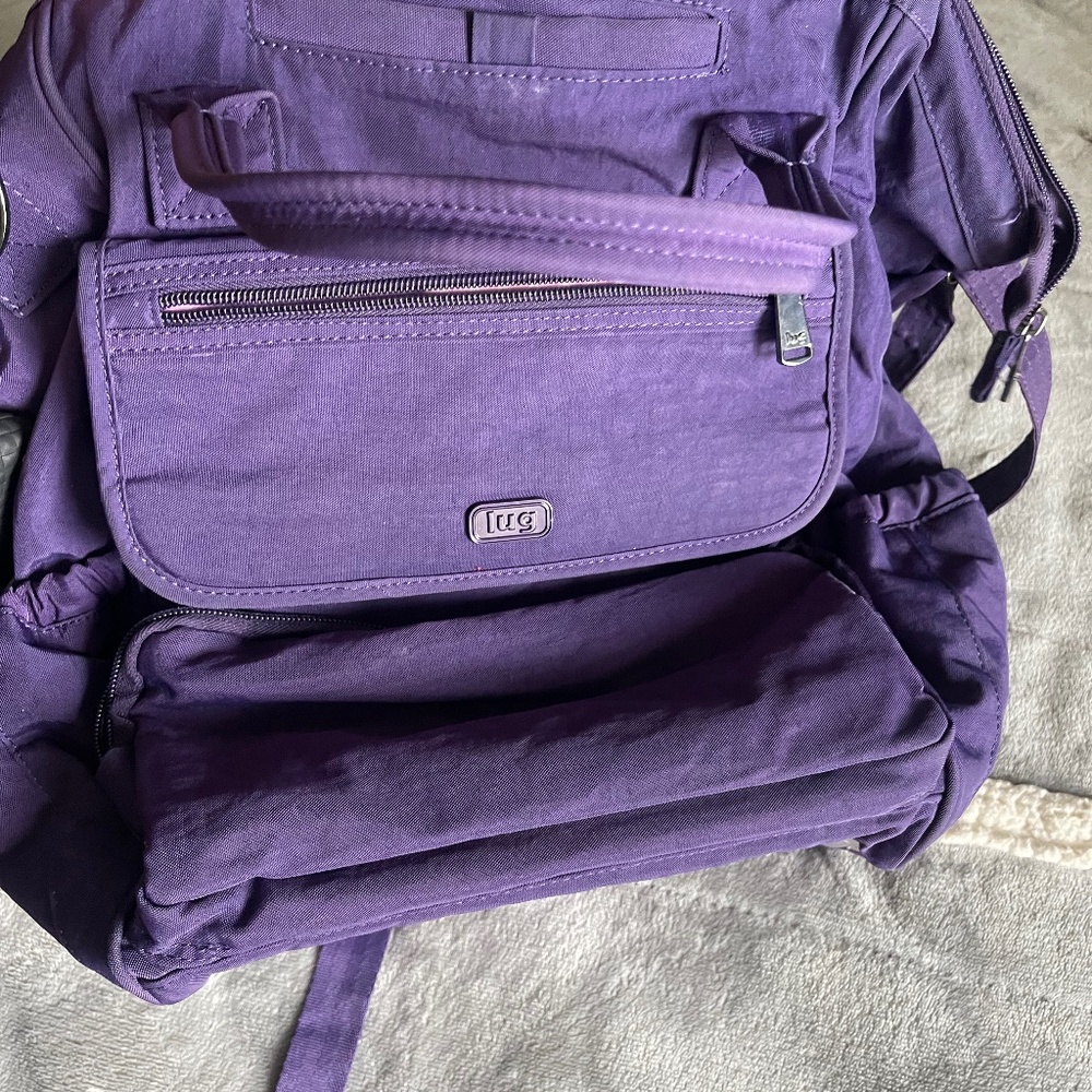 LUG purple backpack